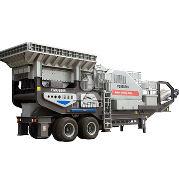 轮胎式移动破碎站