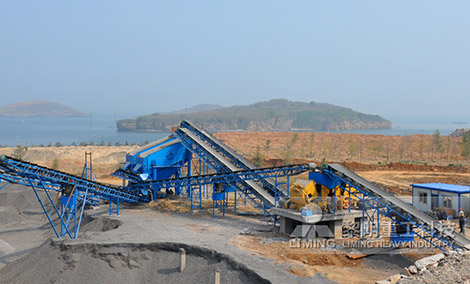 湖南石灰石破碎生产线现场